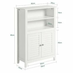 Meuble Bas De Salle De Bain BZR13-W 17 Meuble Bas De Salle De Bain BZR13-W -HOME24 Soldes 0073e9320acc4769901b4eec8ebbc96b