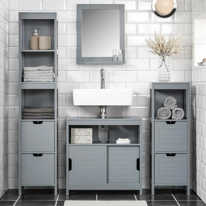 Meuble Sous Vasque FRG128-SG 6 Meuble Sous Vasque FRG128-SG – Image 4