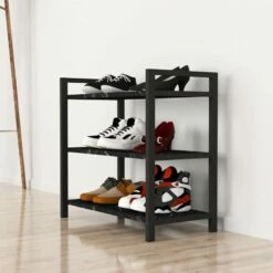 Étagère à Chaussures Sømna à 3 Niveaux -HOME24 Soldes 03a8511cfa814da7af219af29cf5a007