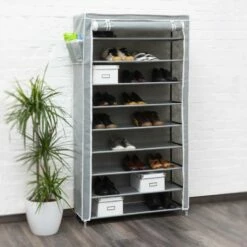 Meuble à Chaussures VALENTIN Tissu Beige 32 Meuble à Chaussures VALENTIN Tissu Beige -HOME24 Soldes 04b798de9ce04c3795a780ffebcfa885 1