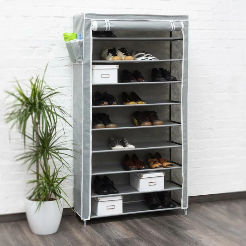 Meuble à Chaussures VALENTIN Tissu Beige 13 Meuble à Chaussures VALENTIN Tissu Beige – Image 11