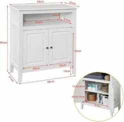 Meuble Bas De Salle De Bain FRG204-DG 27 Meuble Bas De Salle De Bain FRG204-DG -HOME24 Soldes 05a095a66e0345c0a74c347b1b6eb9ea