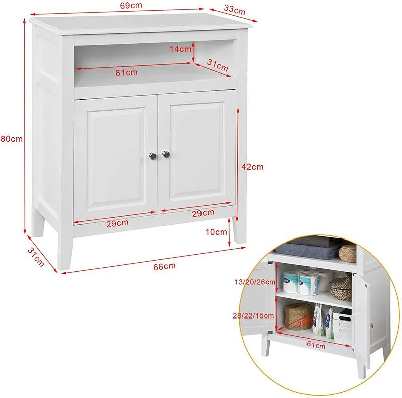Meuble Bas De Salle De Bain FRG204-DG 15 Meuble Bas De Salle De Bain FRG204-DG – Image 13