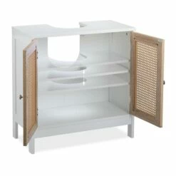 Meuble Sous Lavabo Portes Effet Rotin -HOME24 Soldes 063315f814954b239bb395c37f1f8755