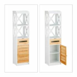 Étagère De Salle De Bain MDF Et Bambou 15 Étagère De Salle De Bain MDF Et Bambou -HOME24 Soldes 072207d875a94546838852b66e14f319