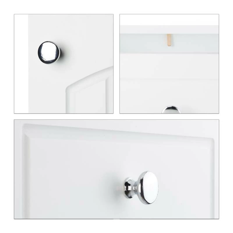 Armoire De Salle De Bain En Bois Blanc 11 Armoire De Salle De Bain En Bois Blanc – Image 9