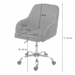 Chaise De Bureau HWC-F82 -HOME24 Soldes 07eb9f4bd411421db58150e5c51c7cca