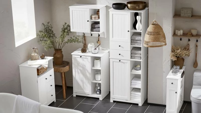 Armoire Toilettes BZR106-W 6 Armoire Toilettes BZR106-W – Image 4