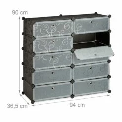 Meuble à Chaussures Avec 10 Casiers 25 Meuble à Chaussures Avec 10 Casiers -HOME24 Soldes 0ddfa805e8314f4e9edadf893d101ac9