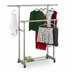 Portant Professionnel Avec 2 Tringles -HOME24 Soldes 0e6633ba526645058f4039b7974b8b77