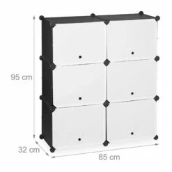 Étagère à Chaussures Blanc Et Noir -HOME24 Soldes 0ea0326afaf3438e865e823e1b87ec97