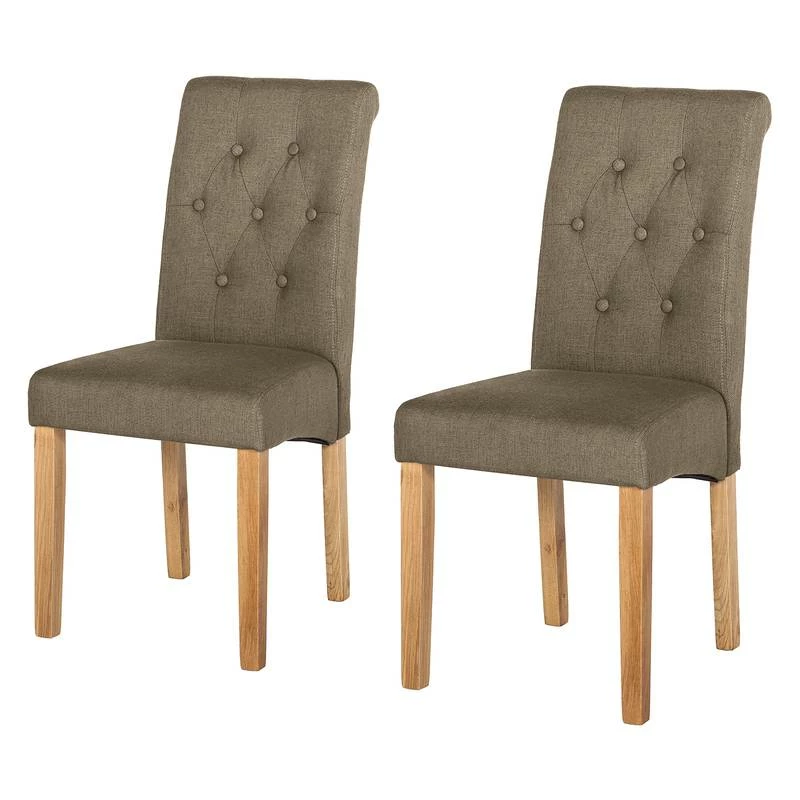 Chaises Capitonnées Jeanne (lot De 2) 13 Chaises Capitonnées Jeanne (lot De 2) – Image 11