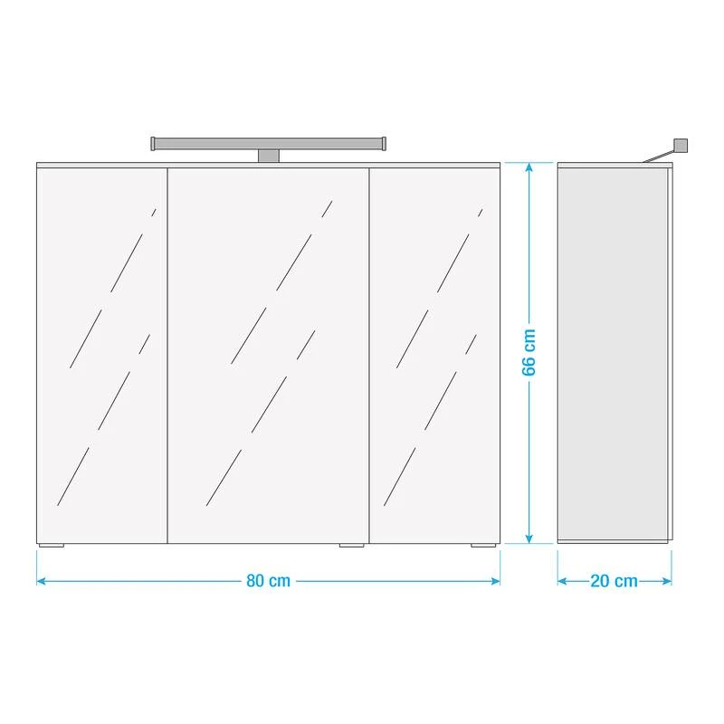 Armoire De Toilette Zeehan I 9 Armoire De Toilette Zeehan I – Image 7