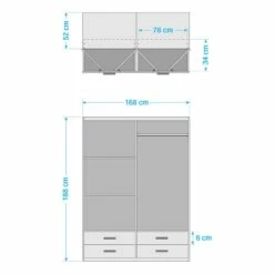 Armoire Rasant-Extra I -HOME24 Soldes 1000080412 221012 500 SKETCH DETAILS P000000001000080412 sketch