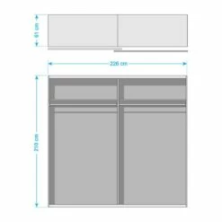 Armoire à Portes Coulissantes KiYDOO I -HOME24 Soldes 1000081979 180605 1611472203 GALLERYIMAGES P000000001000081979