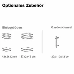 Armoire à Vêtements Nuevo -HOME24 Soldes 1000101021 230209 500 SKETCH DETAILS P000000001000101021 sketch