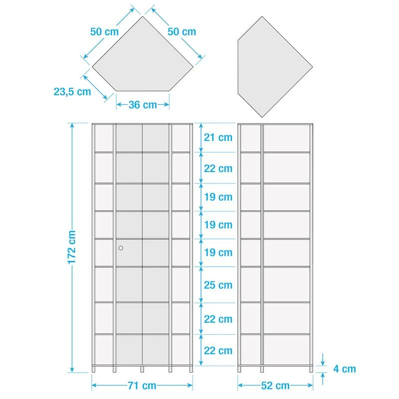 Vitrine D'angle Amalia II 13 Vitrine D'angle Amalia II – Image 11