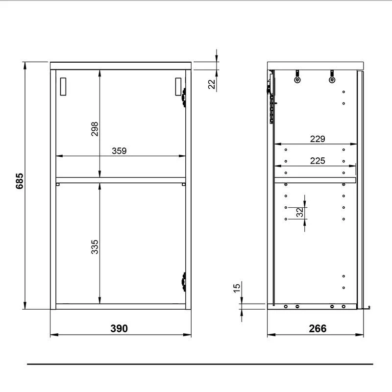 Meuble Haut Pescara 7 Meuble Haut Pescara – Image 5