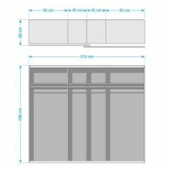 Armoire à Portes Coulissantes SKØP Pure -HOME24 Soldes 1000154699 190204 12424700225 GALLERYIMAGES P000000001000154699