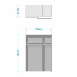 Armoire à Portes Coulissantes Dublin 11 Armoire à Portes Coulissantes Dublin -HOME24 Soldes 1000194655 191202 11504900010 SKETCH DETAILS P000000001000194655 sketch