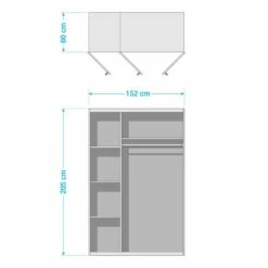 Armoire Landvetter -HOME24 Soldes 1000195501 191205 16500800006 SKETCH DETAILS P000000001000195501 sketch