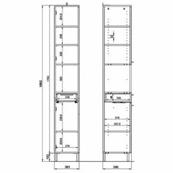 Colonne De Salle De Bain Arvada -HOME24 Soldes 1000205933 200221 13364000037 SKETCH DETAILS P000000001000205933 sketch