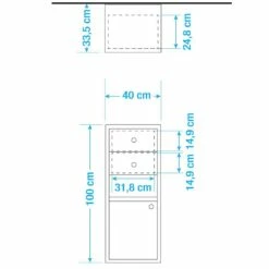 Armoire De Salle De Bain Tom Tailor II -HOME24 Soldes 1000207595 200403 07552300004 SKETCH DETAILS P000000001000207595 sketch
