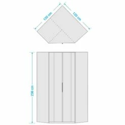 Armoire D’angle Level 36C -HOME24 Soldes 1000208894 200428 13570500625 SKETCH DETAILS P000000001000208894 sketch