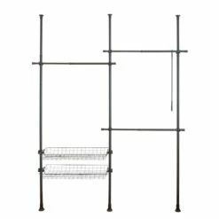 Wenko Penderie Télescopique Herkules Duo 26 Wenko Penderie Télescopique Herkules Duo -HOME24 Soldes 1000214315 200529 15411000035 DETAILS P000000001000214315