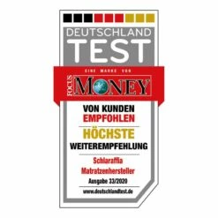 Matelas Geltex Quantum TFK Pure -HOME24 Soldes 1000215925 200826 16075200336 ICON DETAILS P000000001000215925 icon seal