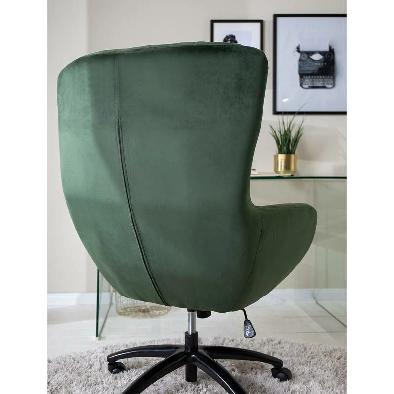 Fauteuil De Bureau Bracon Velours 5 Fauteuil De Bureau Bracon Velours – Image 3