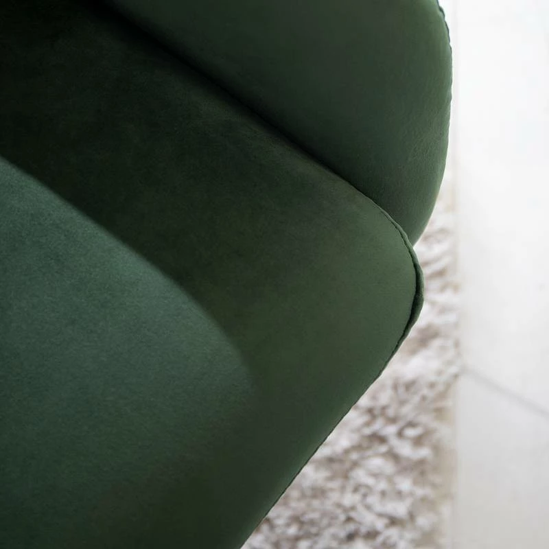 Fauteuil De Bureau Bracon Velours 7 Fauteuil De Bureau Bracon Velours – Image 5