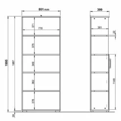Armoire De Bureau GW-Profi 2.0 II 20 Armoire De Bureau GW-Profi 2.0 II -HOME24 Soldes 1000222872 200821 11194700065 SKETCH DETAILS P000000001000222872 sketch