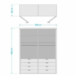 Armoire à Portes Pliantes Loft II -HOME24 Soldes 1000233752 210623 13051000099 SKETCH DETAILS P000000001000233752 sketch
