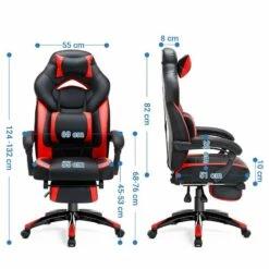 Chaise Gamer Sepx -HOME24 Soldes 1000235697 210118 06391400013 SKETCH DETAILS P000000001000235697 sketch