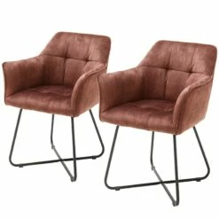 Chaises à Accoudoirs Padies (lot De 2) -HOME24 Soldes 1000241980 210202 13124500042 IMAGE P000000001000241980