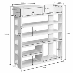 Étagère à Chaussures Herault II -HOME24 Soldes 1000244895 210202 15033800303 SKETCH DETAILS P000000001000244895 sketch