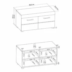 Ensemble D’entrée Liffre III (2 élém.) -HOME24 Soldes 1000252556 210318 08022300028 SKETCH DETAILS P000000001000252556 sketch
