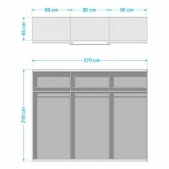 Armoire à Portes Coulissantes Malmoe 10 Armoire à Portes Coulissantes Malmoe -HOME24 Soldes 1000265140 210806 16490300011 SKETCH DETAILS P000000001000265140 sketch