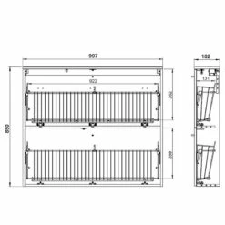 Meuble à Chaussures Utah I -HOME24 Soldes 1000266170 210521 07132300035 SKETCH DETAILS P000000001000266170 sketch