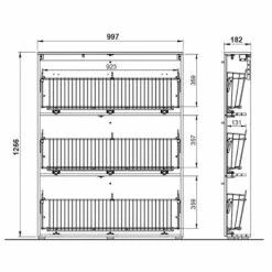 Ensemble D’entrée Utah III (3 éléments) -HOME24 Soldes 1000266197 210521 09594500117 SKETCH DETAILS P000000001000266197 sketch