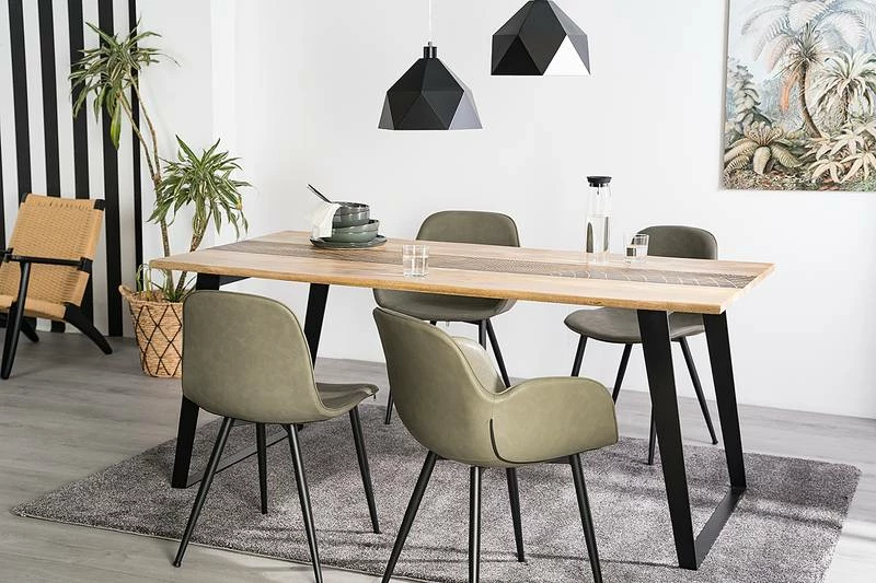 Chaises Capitonnées Capra - Lot De 2 14 Chaises Capitonnées Capra - Lot De 2 – Image 12