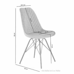 Chaises Capitonnées Flekke I (lot De 2) -HOME24 Soldes 1000281526 210929 094148000520 SKETCH DETAILS P000000001000281526 sketch