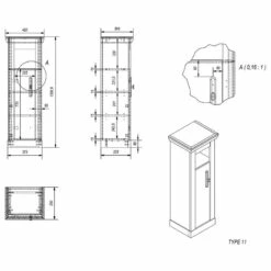 Armoire De Salle De Bain Lewk 18 Armoire De Salle De Bain Lewk -HOME24 Soldes 1000281705 210728 08082100037 SKETCH DETAILS P000000001000281705 sketch