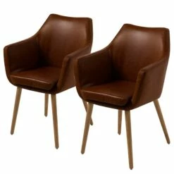 Chaise à Accoudoirs NICHOLAS -HOME24 Soldes 1000281793 210820 14054100025 IMAGE P000000001000281793