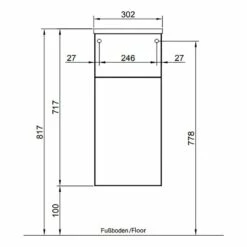 Meuble Bas Tiberio -HOME24 Soldes 1000287322 210902 08012100027 SKETCH DETAILS P000000001000287322 sketch