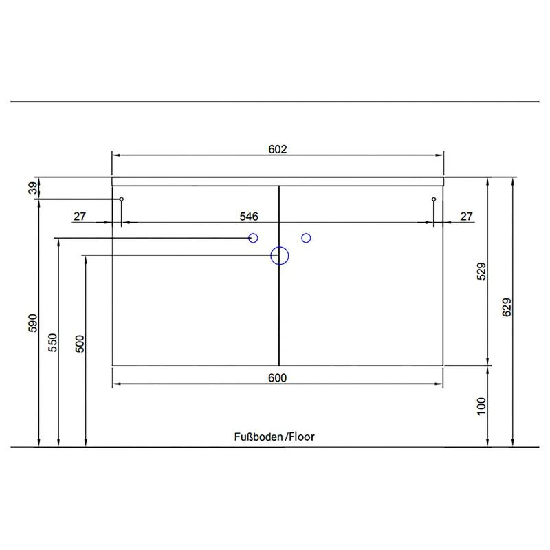 Meuble Sous Lavabo Tiberio I 7 Meuble Sous Lavabo Tiberio I – Image 5