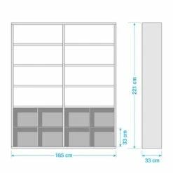 Étagère De Bureau Emporio II 17 Étagère De Bureau Emporio II -HOME24 Soldes 1000289374 211012 154209000551 SKETCH DETAILS P000000001000289374 sketch