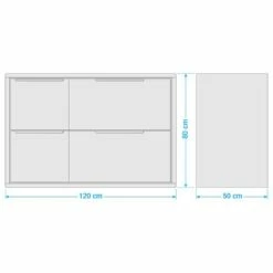 Meuble Avec Vasque TRANGLE 4 Tiroirs -HOME24 Soldes 1000292024 220914 500 SKETCH DETAILS P000000001000292024 sketch