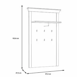 Porte-manteaux mural Kimbark -HOME24 Soldes 1000295083 211125 144854000534 SKETCH DETAILS P000000001000295083 sketch